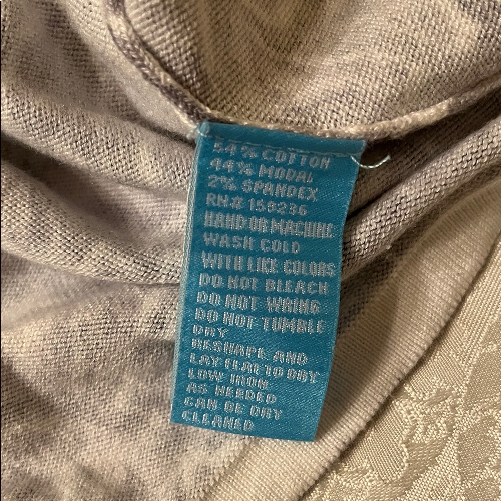 J. Mclaughlin Stone Pattern Crew Neck Sweater Siz… - image 5